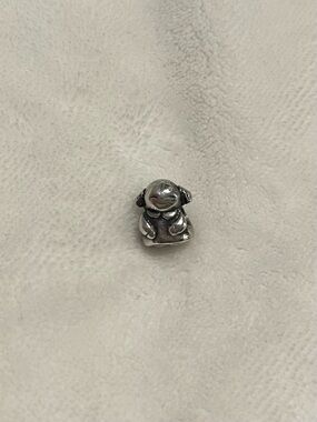 Pandora sterling silver little girl charm